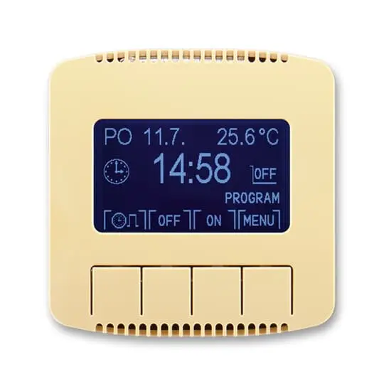 hodiny spínací programovatelné TANGO 3292A-A20301 D béžová